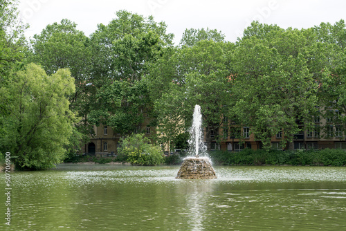 fountain in the park © Christine