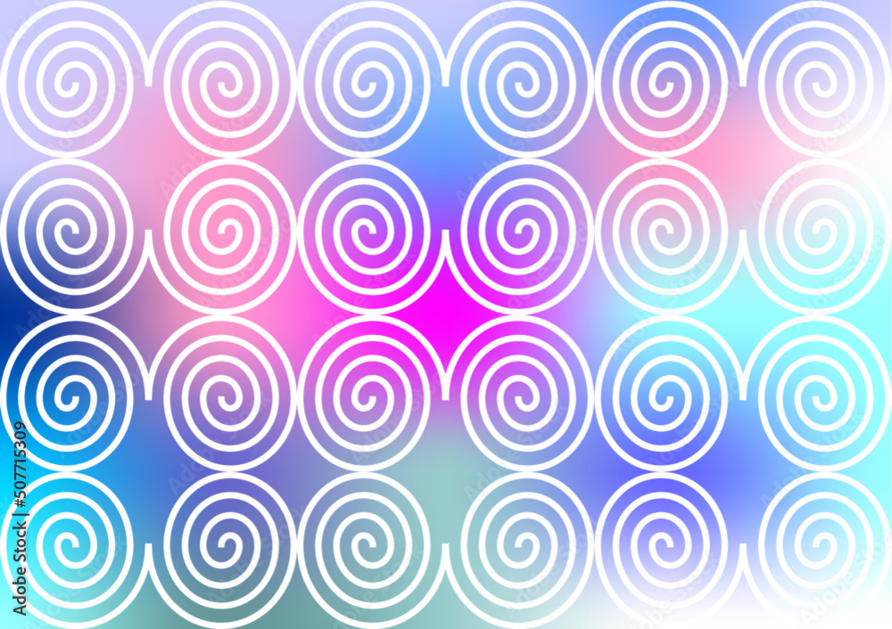 Purple, blue, indigo and pink background image with graphics, patterns
