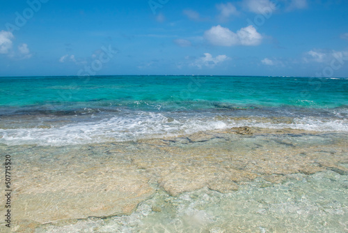 San Andres Island, Colombia, known for its Sea of the Seven Colours