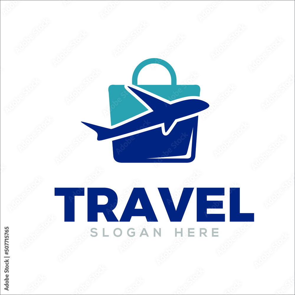 Travel logo, Travel logo vector, Travel logo design concept