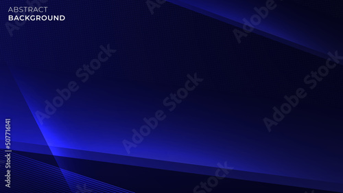 Futuristic background with neon light. Glowing light effect on dark blue, modern concept . Vector illustration