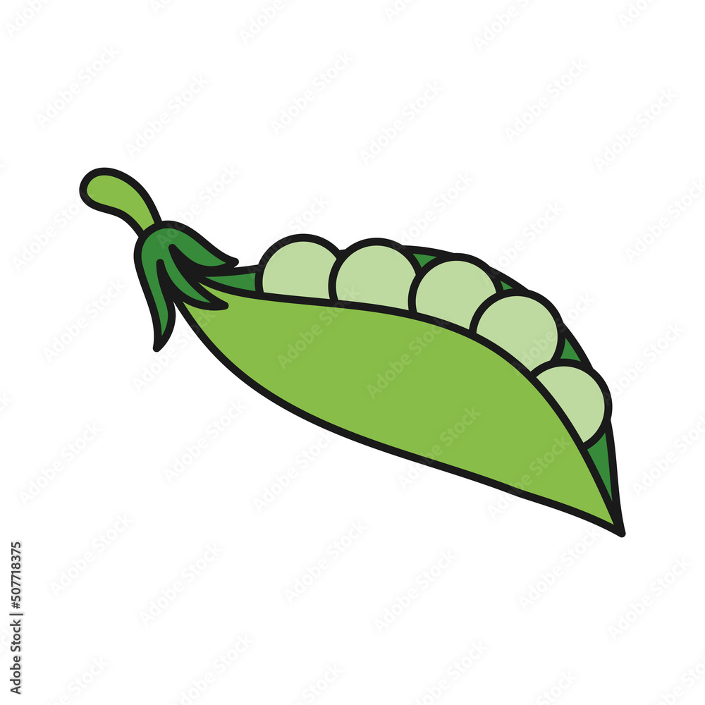 peas icon design template vector illustration peas icon design template vector illustration
