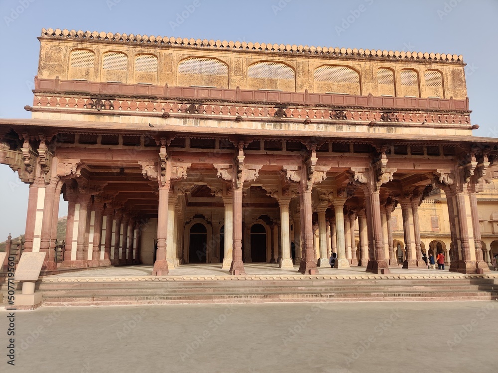 courtyard in jaipur