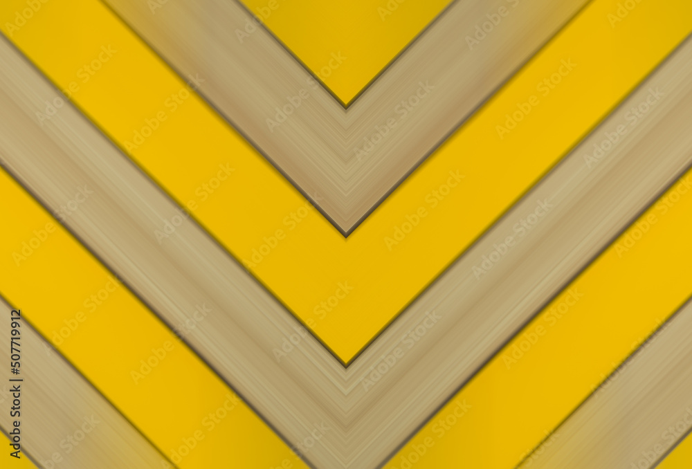 Abstract background, motion color, V-shape, yellow and brown illustration.