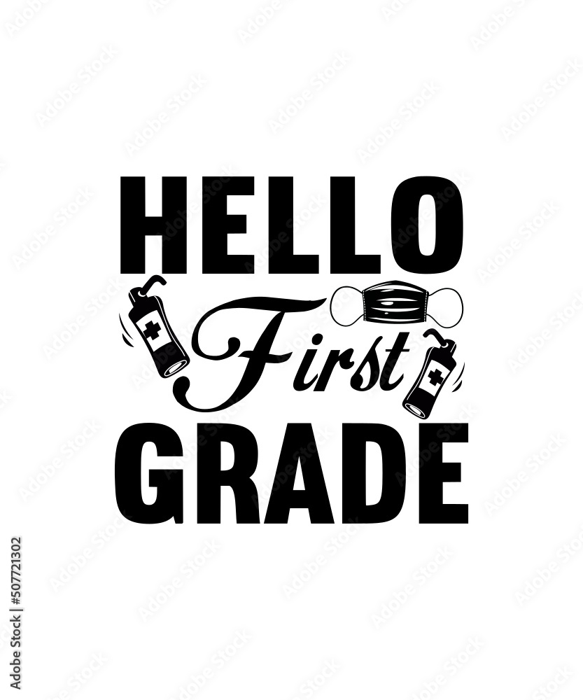 Fototapeta premium Back To School Svg Design