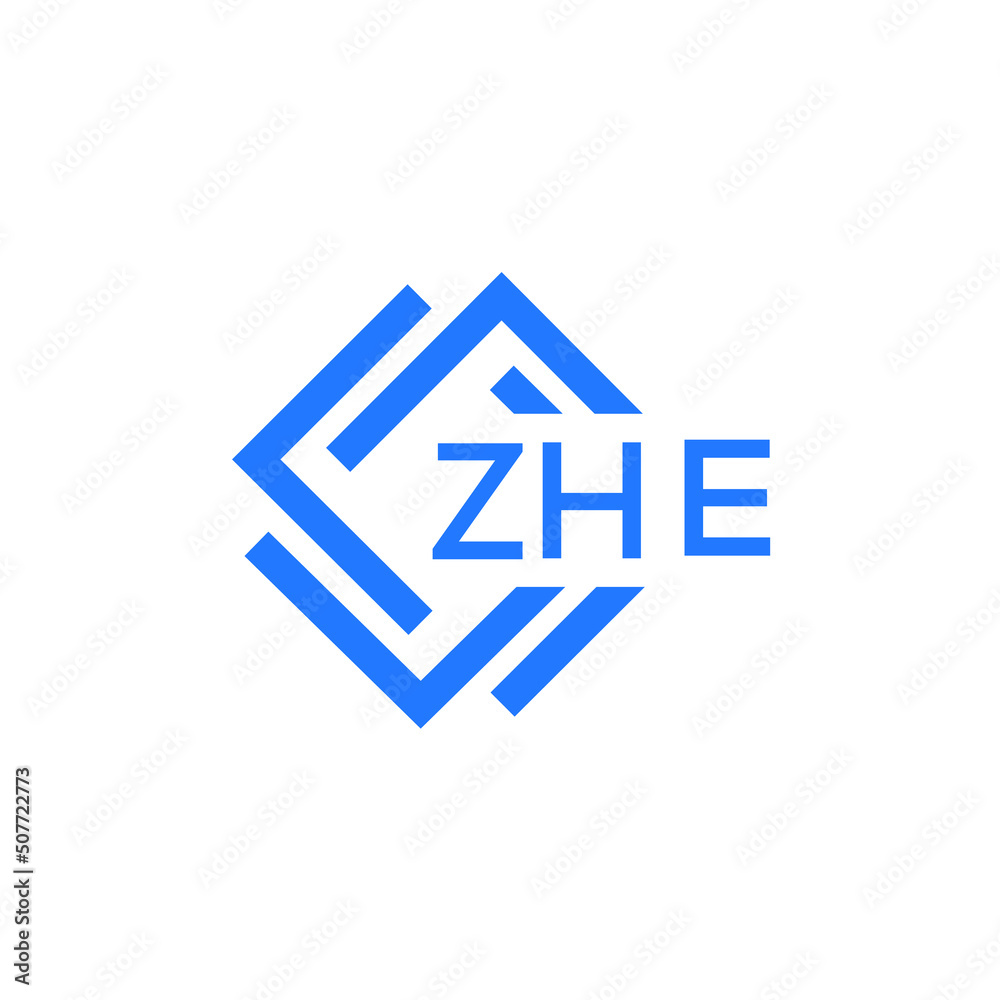 ZHE letter logo design on white background. ZHE creative initials letter logo concept. ZHE letter design. ZHE letter logo design on white background. ZHE creative initials letter logo concept. ZHE letter design.