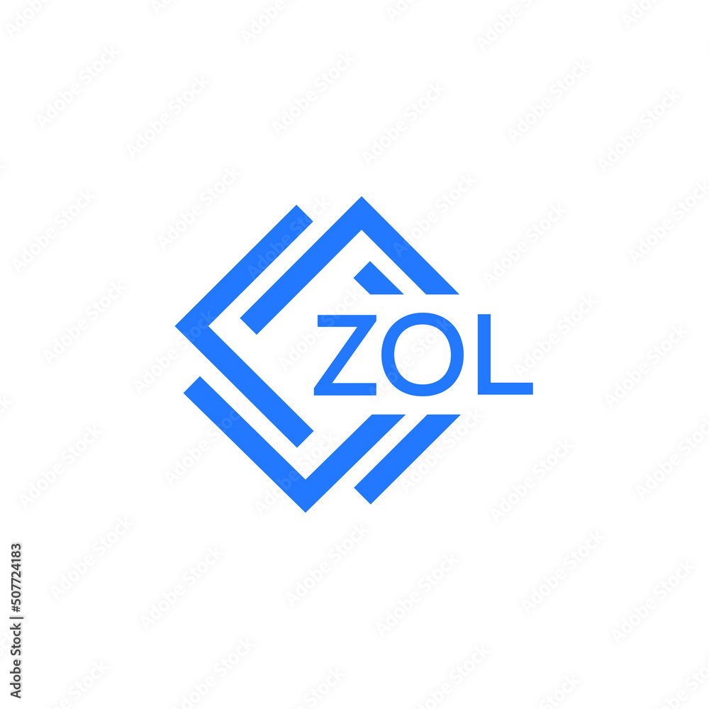 ZOL letter logo design on white background. ZOL  creative initials letter logo concept. ZOL letter design.
