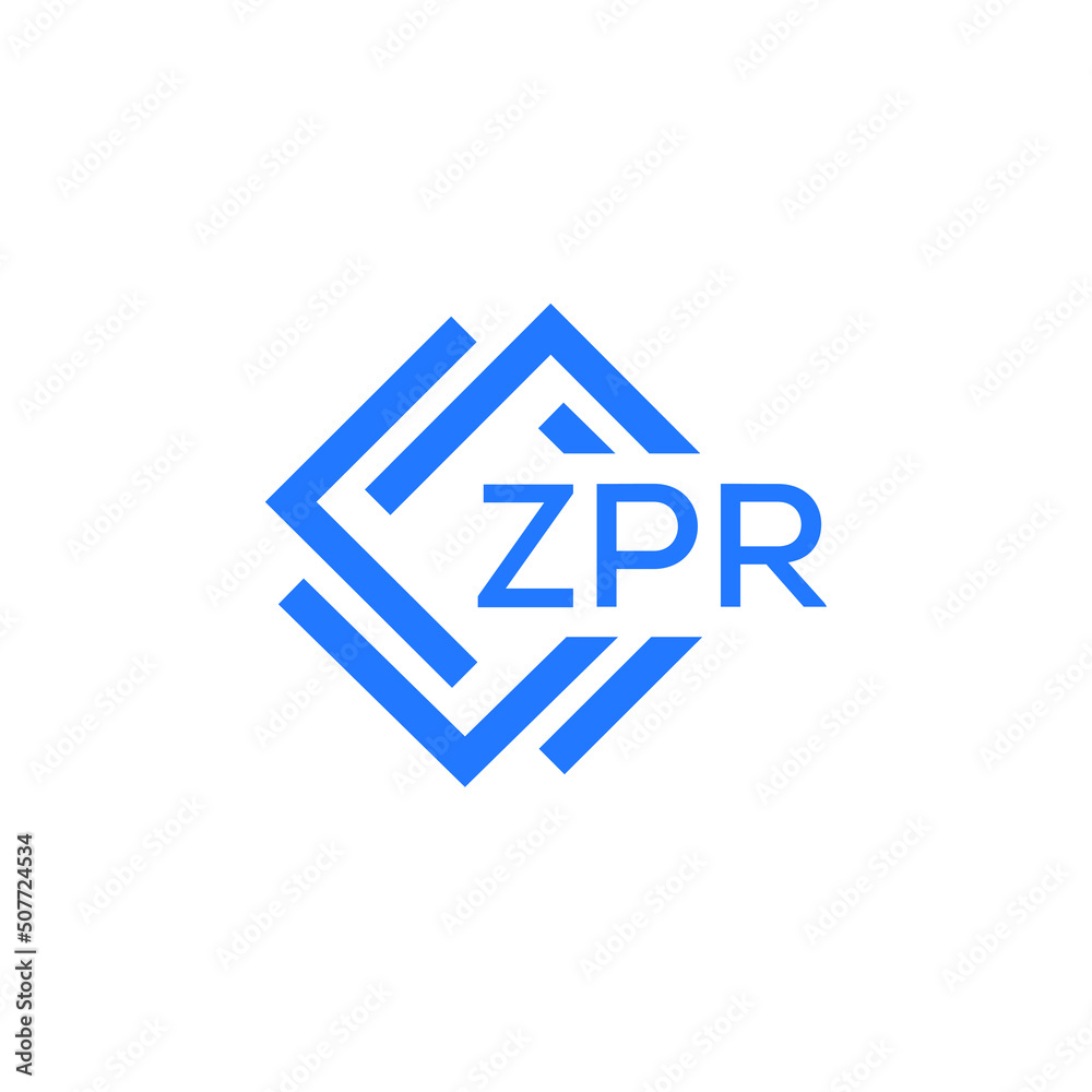 ZPR letter logo design on white background. ZPR creative initials letter logo concept. ZPR letter design. ZPR letter logo design on white background. ZPR creative initials letter logo concept. ZPR letter design.