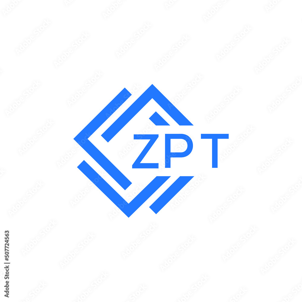 ZPT letter logo design on white background. ZPT creative initials letter logo concept. ZPT letter design. ZPT letter logo design on white background. ZPT creative initials letter logo concept. ZPT letter design.