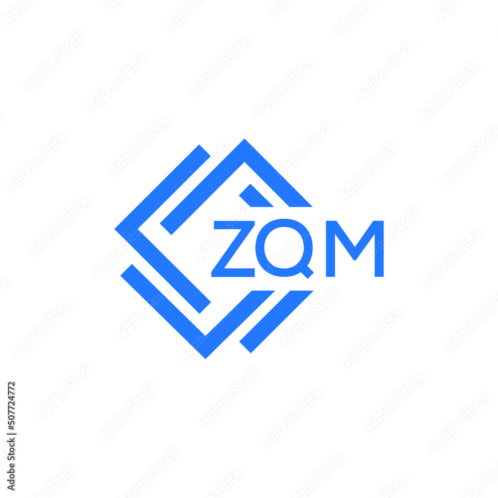 ZQM letter logo design on white background. ZQM creative initials letter logo concept. ZQM letter design. ZQM letter logo design on white background. ZQM creative initials letter logo concept. ZQM letter design.