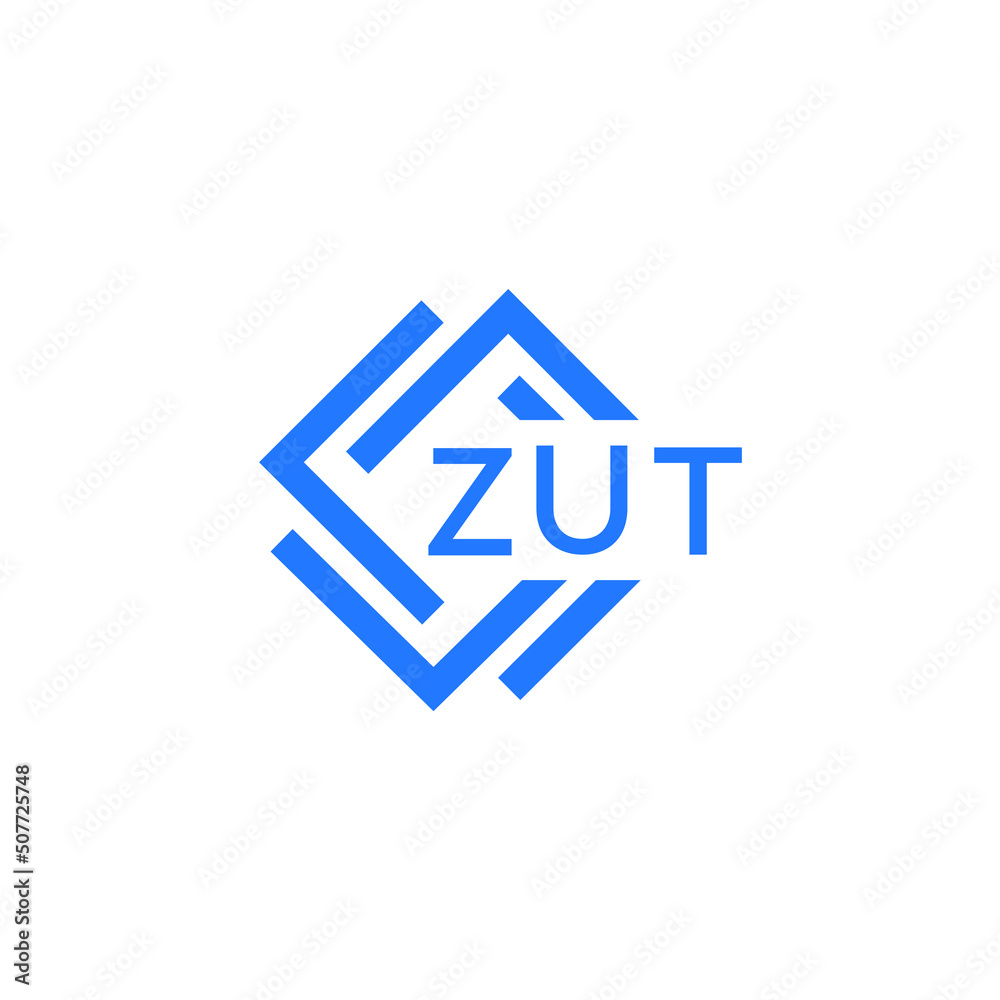 ZUT letter logo design on white background. ZUT creative initials letter logo concept. ZUT letter design. ZUT letter logo design on white background. ZUT creative initials letter logo concept. ZUT letter design.