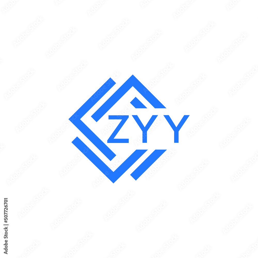 ZYY letter logo design on white background. ZYY creative initials letter logo concept. ZYY letter design. ZYY letter logo design on white background. ZYY creative initials letter logo concept. ZYY letter design.