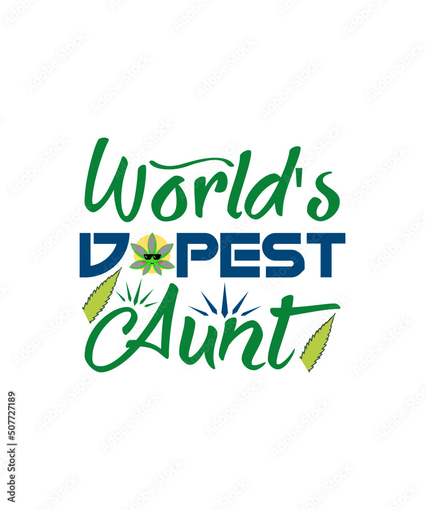 Fototapeta premium Weed svg Design