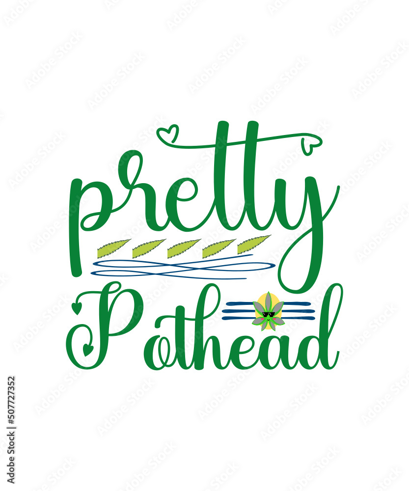 Fototapeta premium Weed svg Design