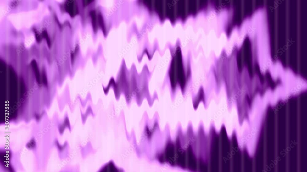 Purple star in wave pattern animation. 2D rendering abstract background Purple star in wave pattern animation. 2D rendering abstract background