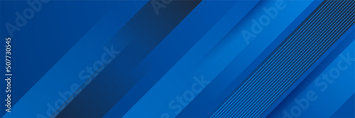 Black and blue abstract banner background