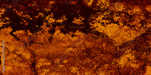 Rusty oxidize Dark worn metal texture, sheet of iron covered with rust and grunge texture, Dark and brown grunge background with distressed vintage texture.