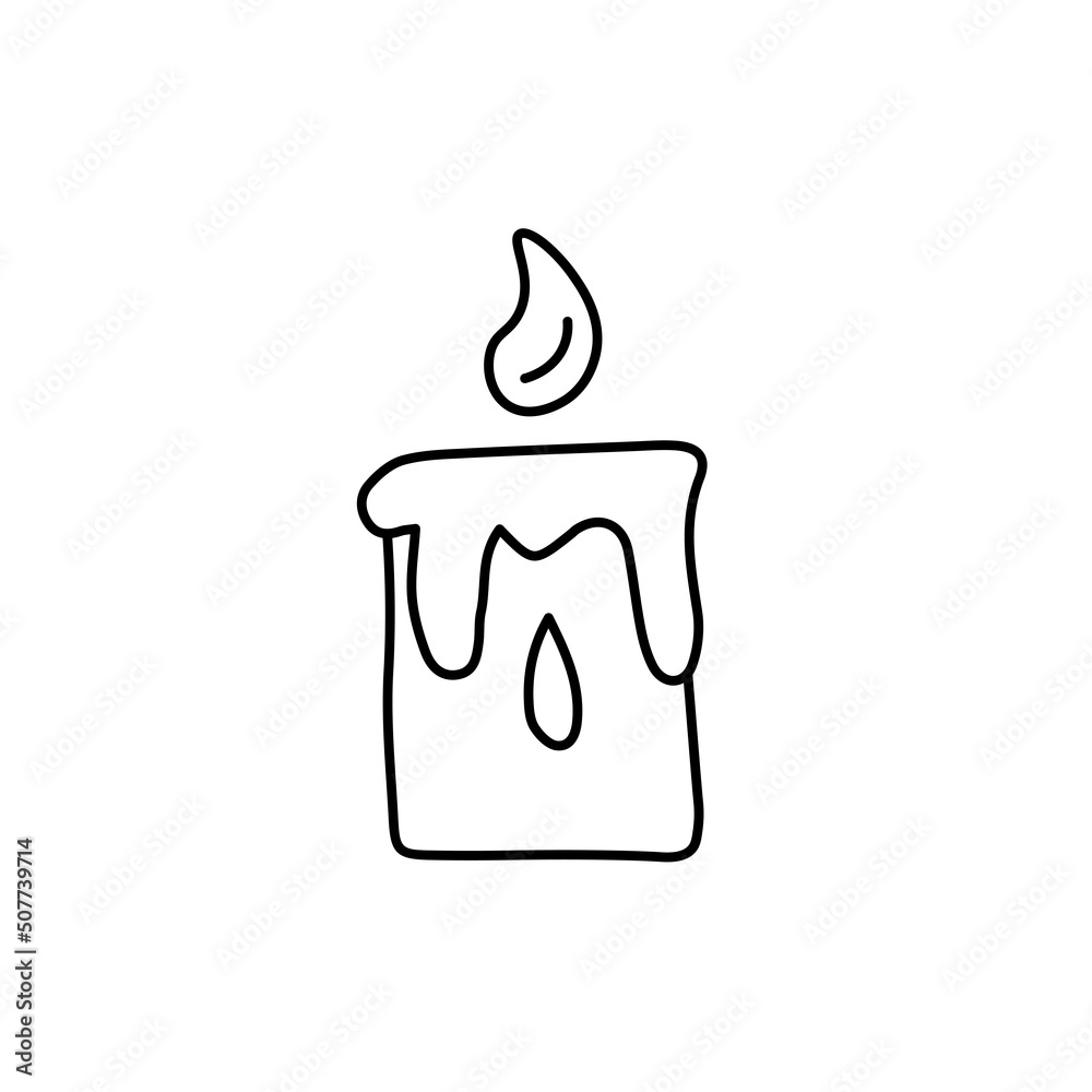 Fancy Minimalist Candle icon Fancy Minimalist Candle icon