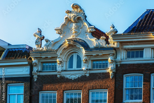 Amsterdam Holland Netherlands House front facade