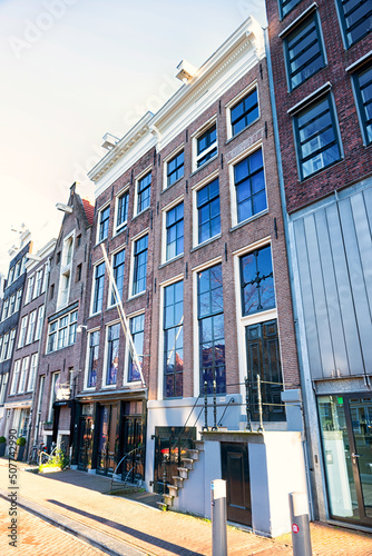 Bilde på lerret The house of Anne Frank, Amsterdam