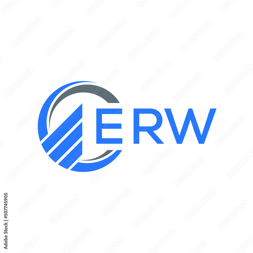 ERW Flat accounting logo design on white background. ERW creative initials Growth graph letter logo concept. ERW business finance logo design.
ERW Flat accounting logo design on white background. ERW creative initials Growth graph letter logo concept. ERW business finance logo design.