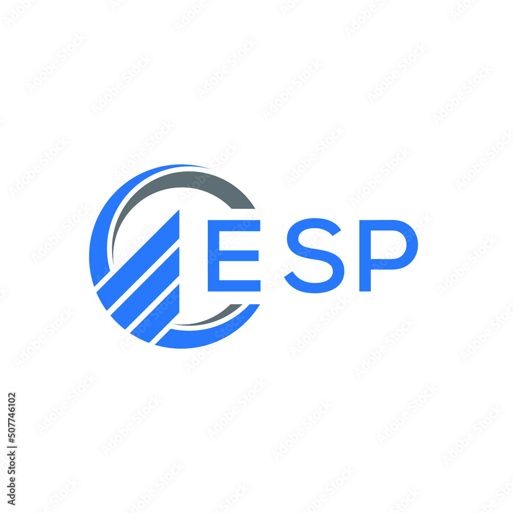 ESP Flat accounting logo design on white background. ESP creative initials Growth graph letter logo concept. ESP business finance logo design.
ESP Flat accounting logo design on white background. ESP creative initials Growth graph letter logo concept. ESP business finance logo design.