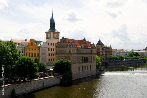 View of the old town, Prague, Czech Republic.