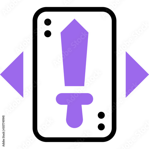 item flat line icon