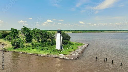 Point of Interest view of Tchefuncte River Light Station photo