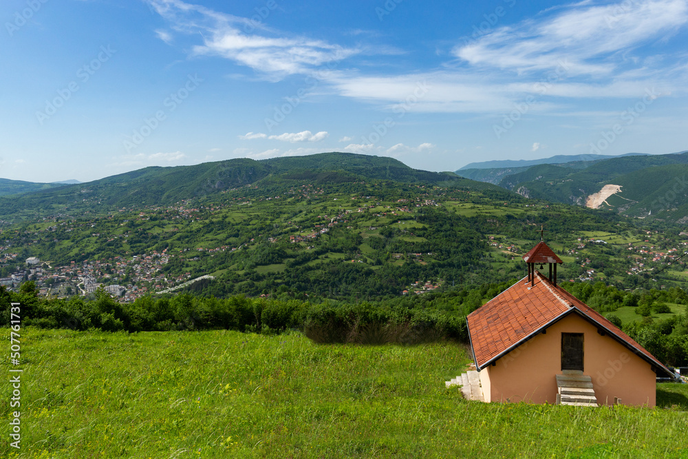 Mountain landscape in Bosnia and Herzegovina Mountain landscape in Bosnia and Herzegovina