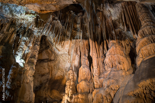 Jasov Cave, Slovakia, HDR Image photo