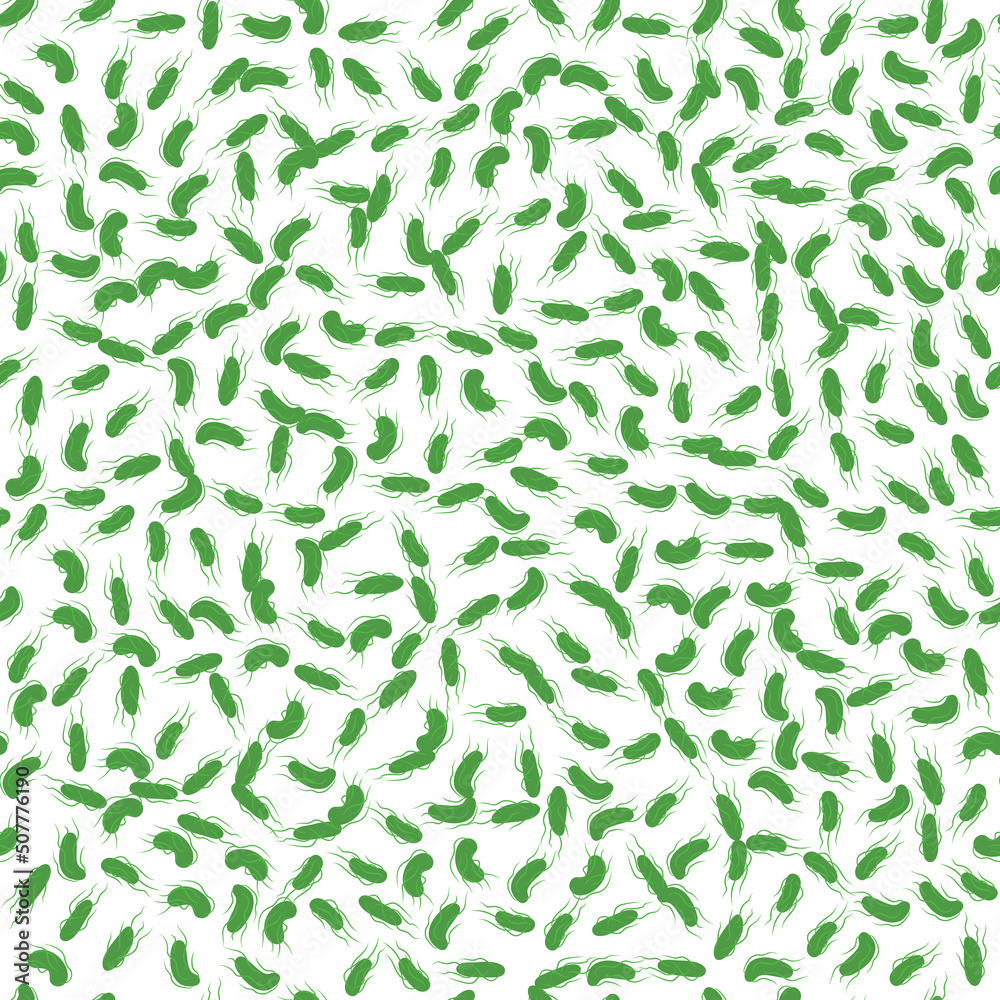 Salmonella Typhi bacteria pattern. Microorganisms under the microscope in a laboratory. Medical research of microbes. Lab tools for scientific experiment. Biochemistry and analysis vector concept. Salmonella Typhi bacteria pattern. Microorganisms under the microscope in a laboratory. Medical research of microbes. Lab tools for scientific experiment. Biochemistry and analysis vector concept.
