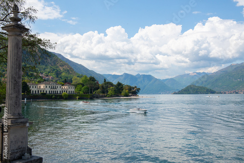 Lake Como with amazing view on Bellagio, Lombardy, Italy, Europe © Khorzhevska