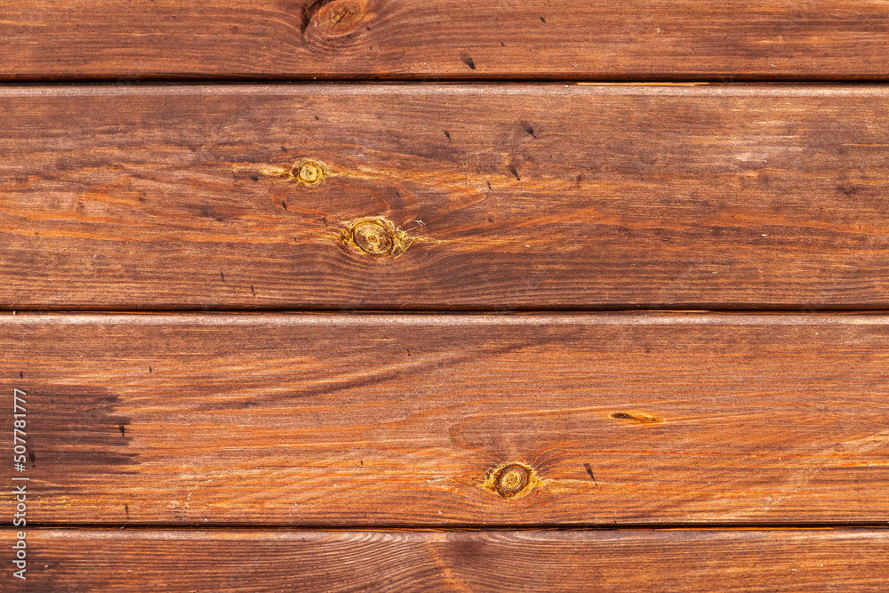Obraz premium New wooden wall made of pine wood boards