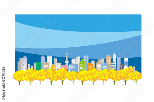 楽しい街並みと暮らしの風景。人々が明るく暮らせる建物と街づくり。
