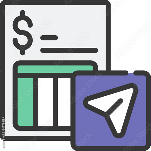 Send Invoice Icon