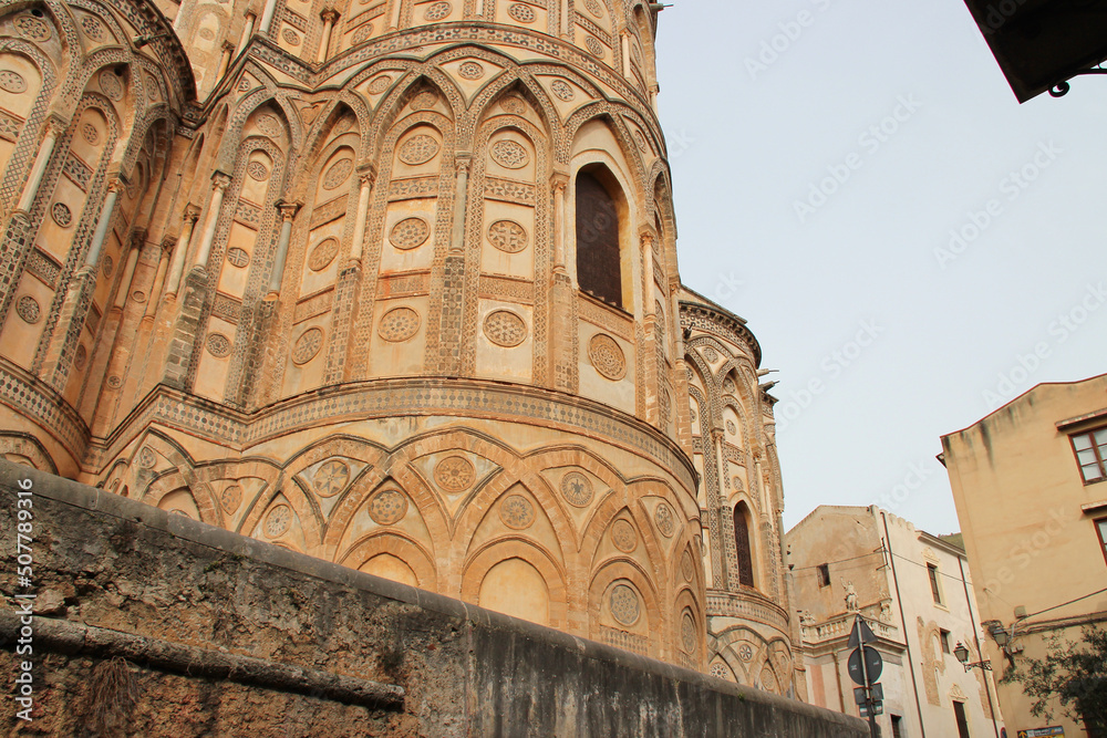 cathedral in monreale in sicily (italy) 