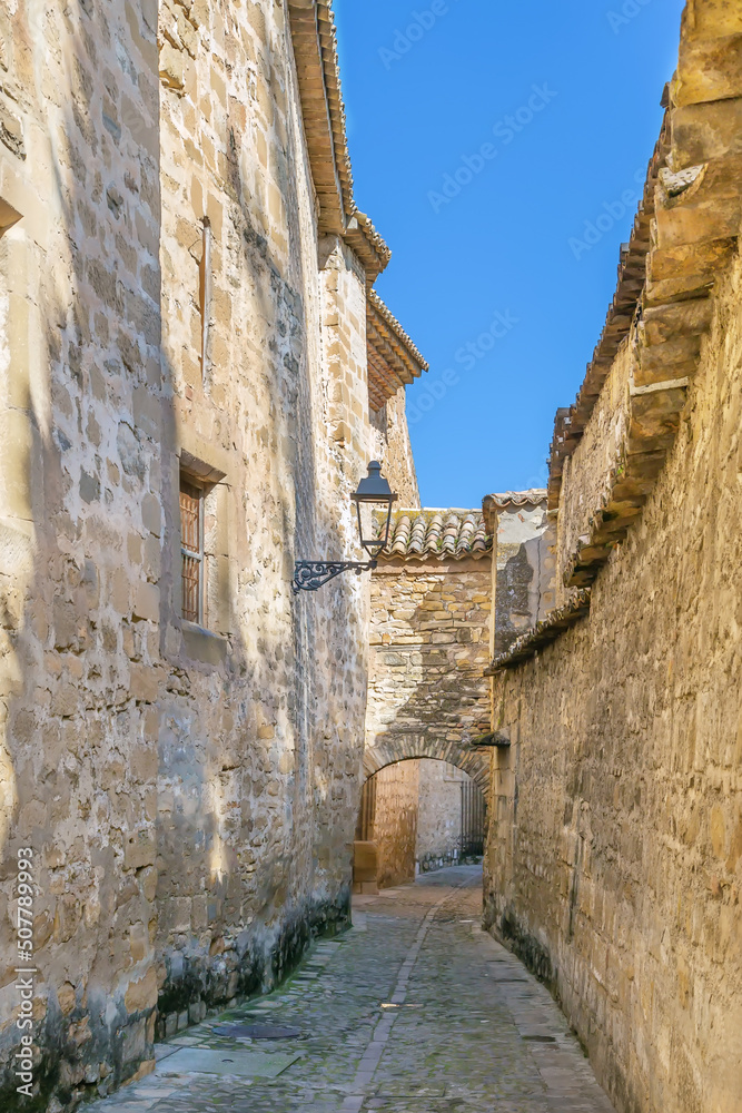 Street in Baeza, Spain