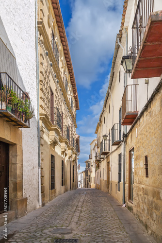 Fototapeta Naklejka Na Ścianę i Meble -  Street in Ubeda, Spain