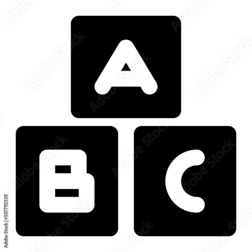 alphabet icon