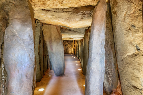 Photos Megalithic monument of El dolmen de Soto in Huelva, Andalusia, Spain