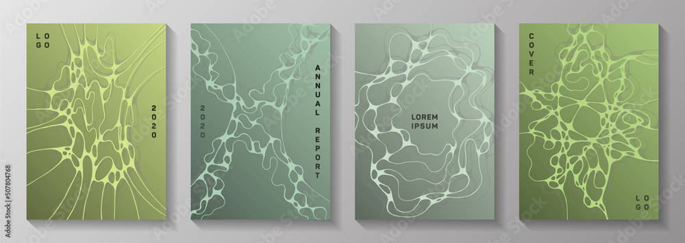 Naklejka premium Artificial intelligence concept abstract vector