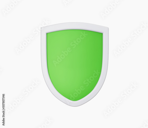 Free Download 3d Realistic Shield Icon vector illustration - GFXLoad