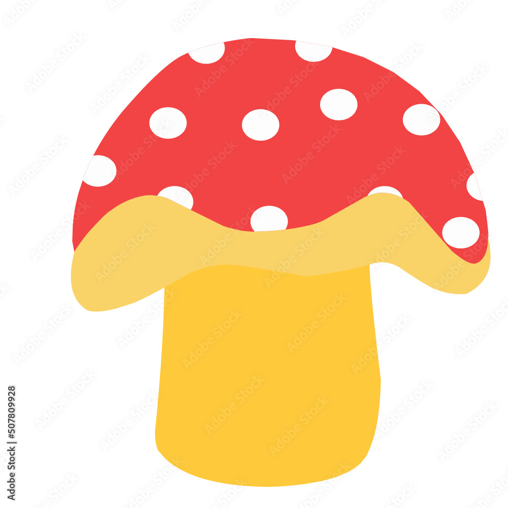 Red mushroom Red mushroom