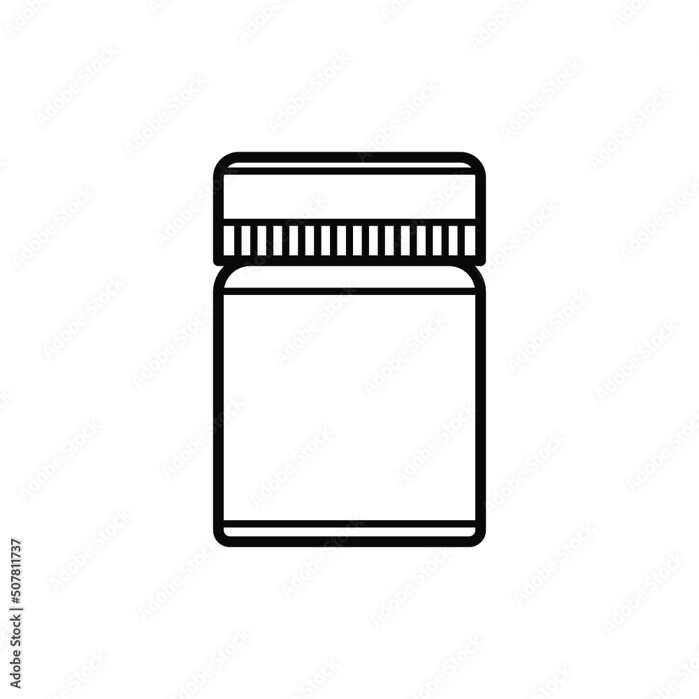 Cream bottle isolated icon design template Cream bottle isolated icon design template