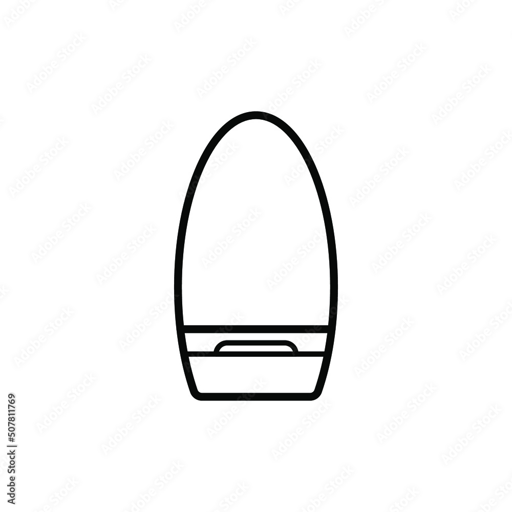Cream bottle isolated icon design template Cream bottle isolated icon design template