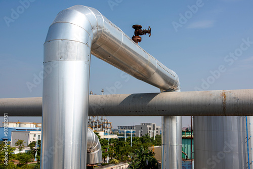 Pipelines for the transportation of industrial oil and gas.