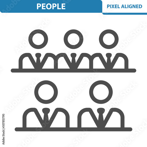 People Icon. Jury