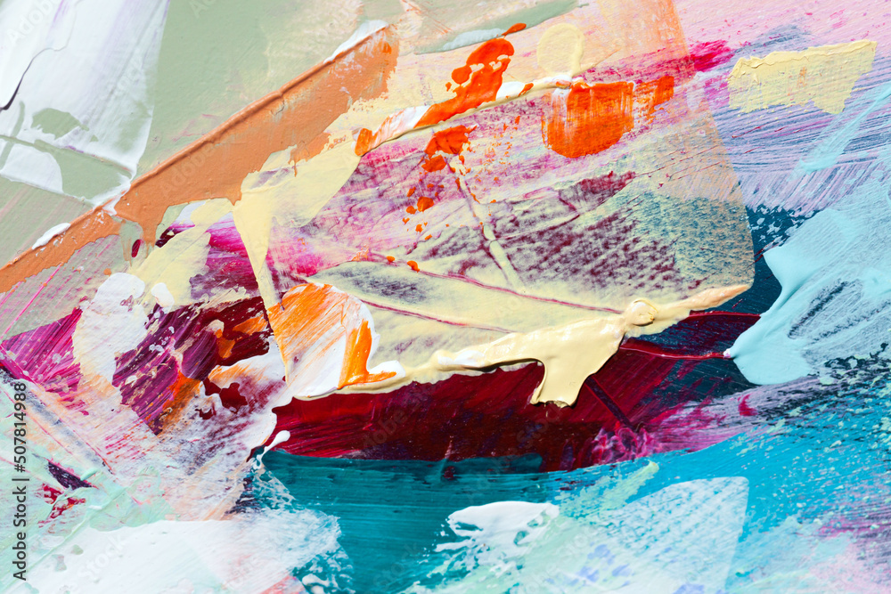 Obraz premium painted abstract background