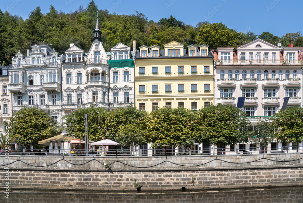 Obraz premium Karlovy Vary, Czech Republic